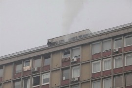 Dim u zgradi u centru Sarajeva izazvao paniku