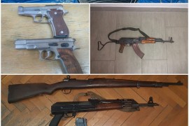 Tokom praznika oduzeto više komada vatrenog oružja