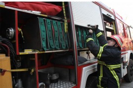 Zapaljena štala kod Kneževa