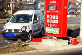 Udario u "cjenovnik" benzinske pumpe u banjalučkom naselju Borik