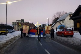 Molebani i litije u mnogim crnogorskim gradovima