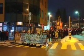 Počela najduža litija: Narod krenuo ka Bijelom Polju
