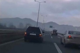 Policija identifikovala "sankaše" na autoputu, biće novčano kažnjeni