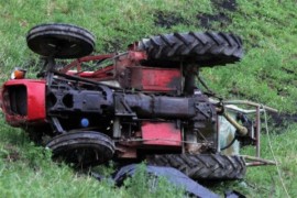 Poginuo u slijetanju traktora kod Novog Grada