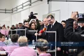 Vučić i Višković otvorili pogon fabrike "Jumko"