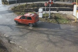 Sankcioonisani zbog oštećenja rampi na pružnim prelazima u Banjaluci