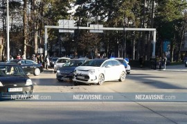 Sudar dva sitroena u Banjaluci