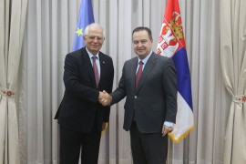 Dačić sa Borelom: Priština isključivi krivac za blokadu dijaloga