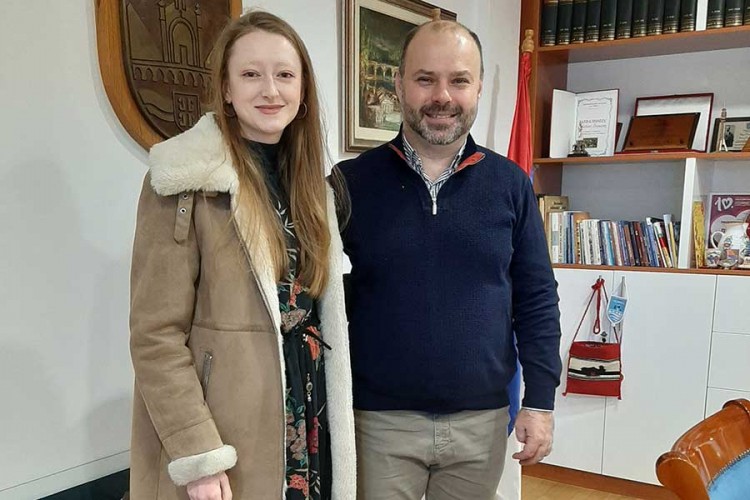 Višegrađanka Anđela Ševrt model modne kuće 'Guči'
