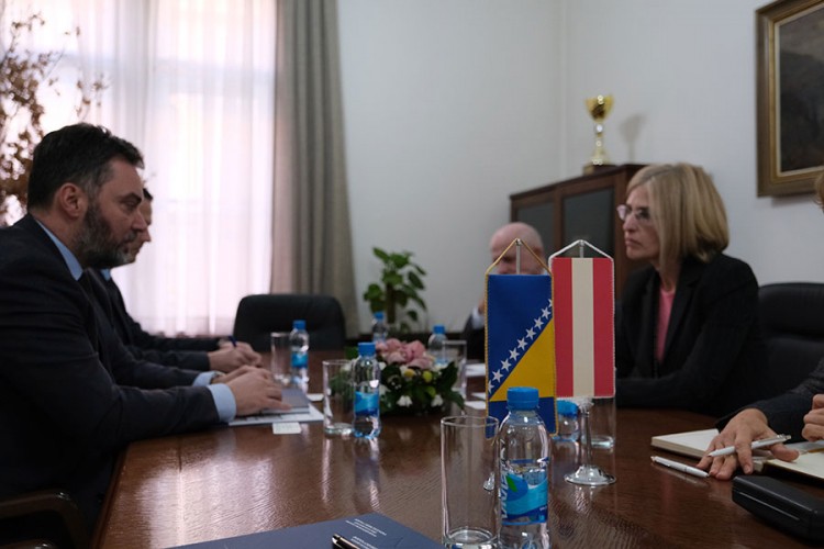 Košarac sa Hartman: Savjet ministara će svoj rad bazirati na ekonomiji