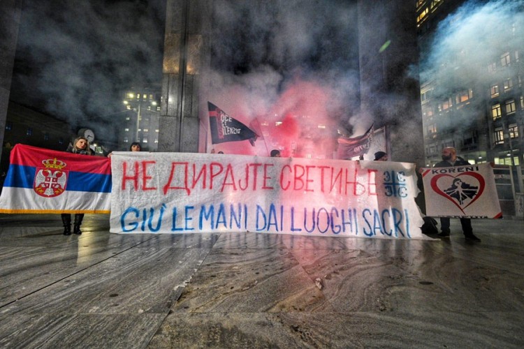 Protesti i u Italiji: Ne želimo da Crna Gora postane novo Kosovo
