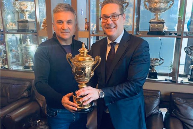 Kristijan Štrahe boravio u Beogradu, sreo sa Srđanom Đokovićem