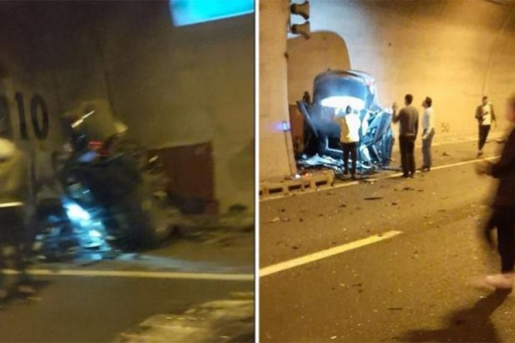 Udario u zid tunela i poginuo