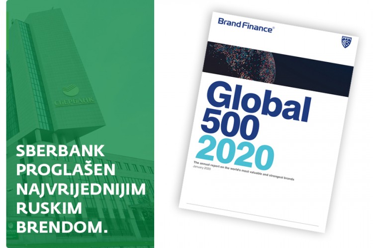 Sberbank proglašen ruskim najvrednijim brendom na svijetu