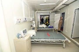 Kina poslala radnike i opremu u novoizgađenu bolnicu