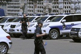 Zgradu MUP-a Srbije čuva privatno obezbjeđenje?