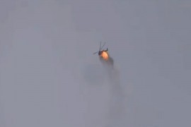 Proturski militanti oborili sirijski helikopter, objavljen video