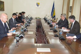Džaferović s ambasadorima: Rješenja moraju biti plod dijaloga