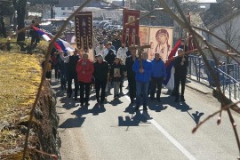 Vladika Joanikije predvodio litiju u Šavniku