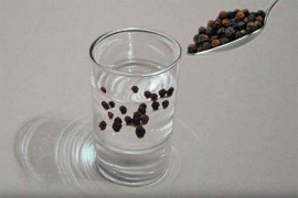 Biber voda topi kilograme