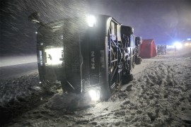 Nevrijeme u Njemačkoj: Poginula žena, prevrnuo se autobus iz Hrvatske