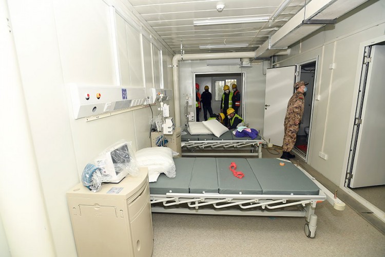 Kina poslala radnike i opremu u novoizgađenu bolnicu