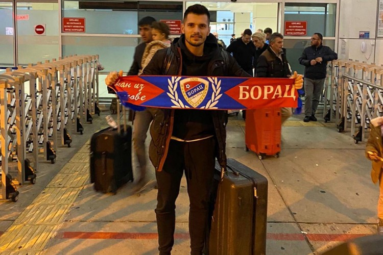 Zakarić odradio prvi trening sa saigračima iz Borca