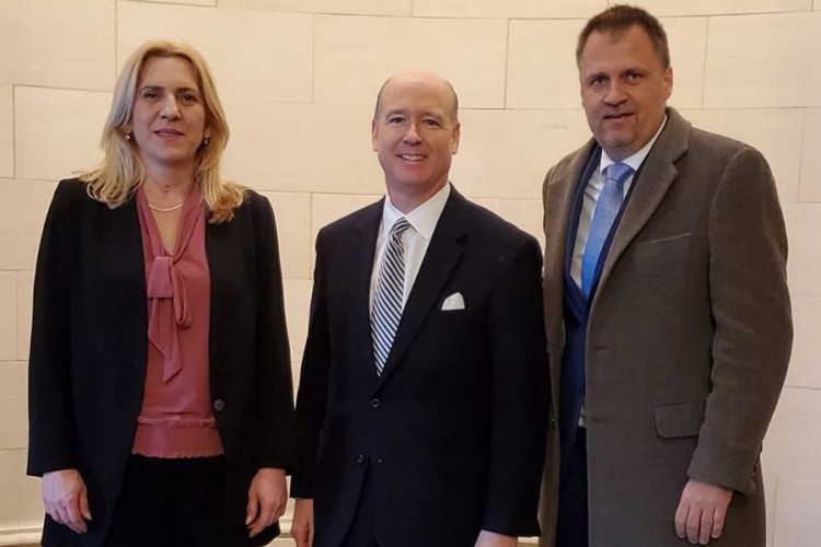 Cvijanović s američkim kongresmenima: RS privlačna za investitore