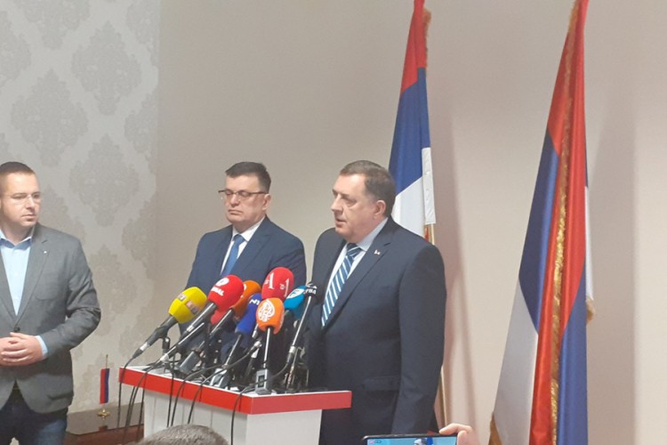 Dodik: Prestaće vještačka kriza kad nestane BiH