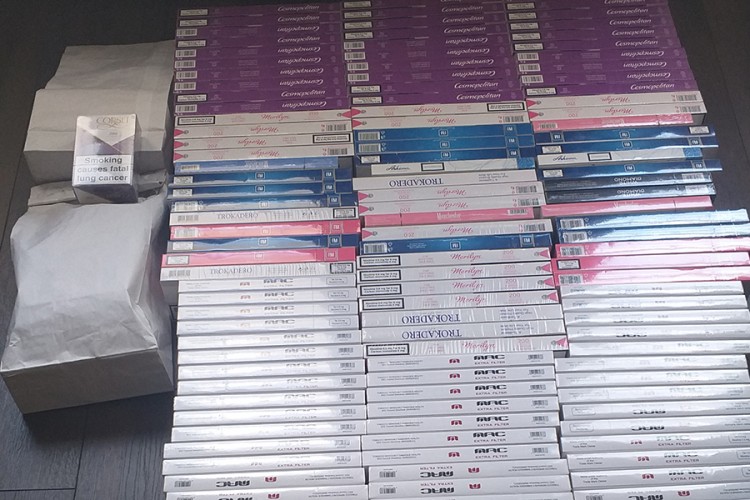 Pronađene i oduzete cigarete bez akciznih markica