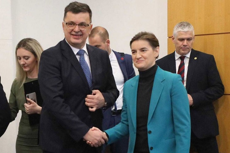 Tegeltija i Brnabić o saradnji BiH i Srbije