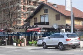 U požaru u banjalučkom kafiću oštećena staklena šajba i tepih