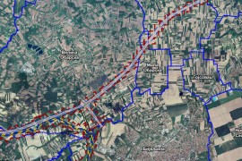 Bijeljina objavila konačnu trasu sa prikazom parcela za eksproprijaciju