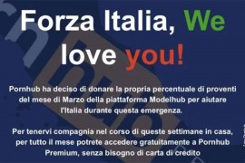 "Pornhab" stiže u pomoć Italijanima, besplatni svi premijum filmovi