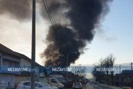 Požar u banjalučkom naselju Vrbanja