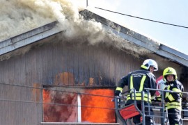 Požar kod Novog Grada: Izgorio dio kuće