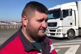 Kažnjen kamiondžija koji je rekao da neće poštovati naredbe