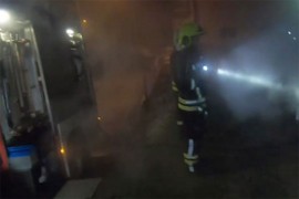 Požar na kući u sarajevskom naselju Alifakovac