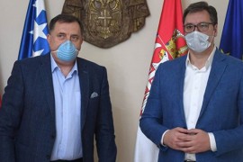 Dodik s Vučićem o pomoći Republici Srpskoj