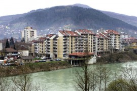Dezinfekcija vozila na ulazu u Foču