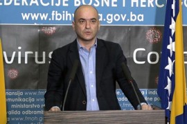 Pomoćnik u Ministarstvu zdravlja FBiH i nekoliko zaposlenih u izolaciji