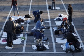 Las Vegas zbog virusa korona smjestio beskućnike na parking