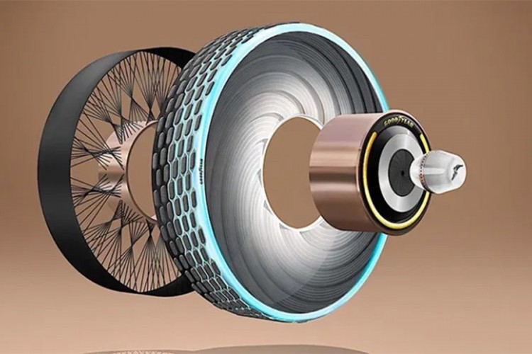 Goodyear-ov koncept pametnih guma može štampati vlastite šare