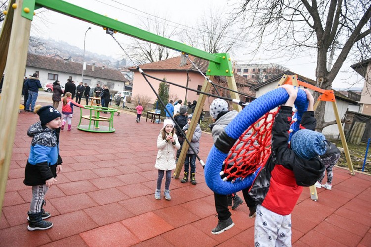 Novo igralište u banjalučkom naselju Lazarevo