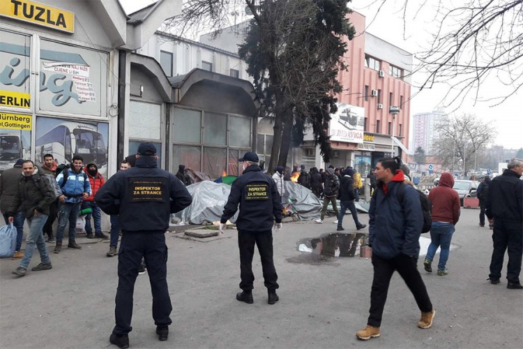 Izmješteni migranati iz urbanih dijelova Tuzle