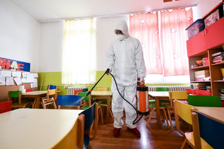 Dodatna dezinfekcija javnih prostora u Banjaluci