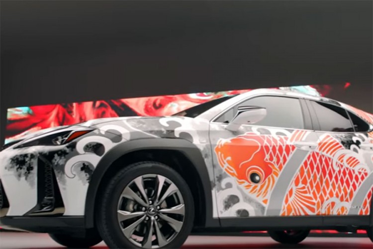Predstavljen prvi tetovirani automobil na svijetu