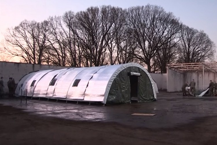 Postavljeni svi šatori na graničnim prelazima