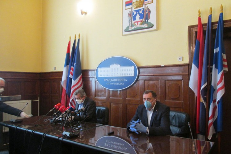 Dodik: Mislim da ćemo ići na zabranu okupljanja više od tri osobe