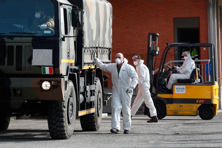 Za dan u Italiji preminulo 756 osoba